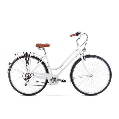 Mestský bicykel ROMET VINTAGE ECO D Biela L